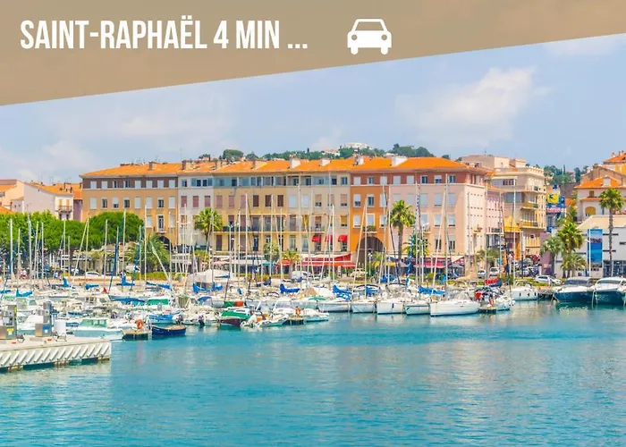 Apartment Appt Vue 5 Min Centre Et Saint-Raphaël